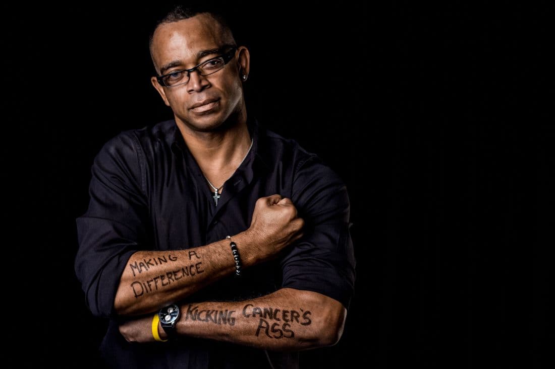 Stuart Scott portrait from the Brain Tattoo series