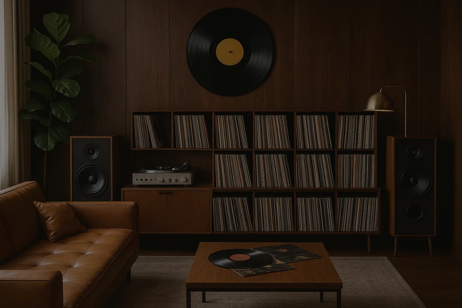 Vinyl Listening Room